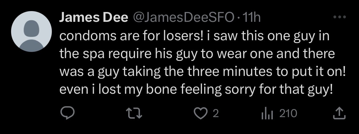 disgraceful behavior of many glbtqi people in the regards of safer sex